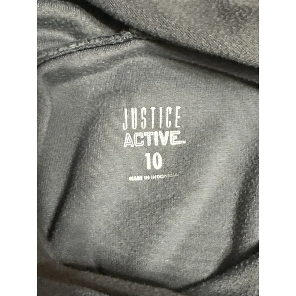 JUSTICE Girls Leggings Youth Jogging Pants Activewear Joggers Size 10/12